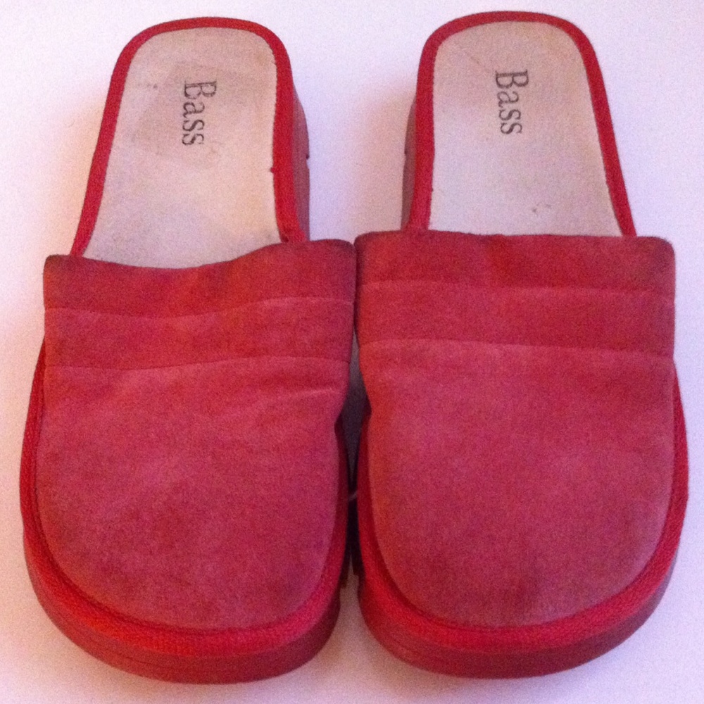 🛍5 FOR $25 SALE Bass‎ leather slip on mule